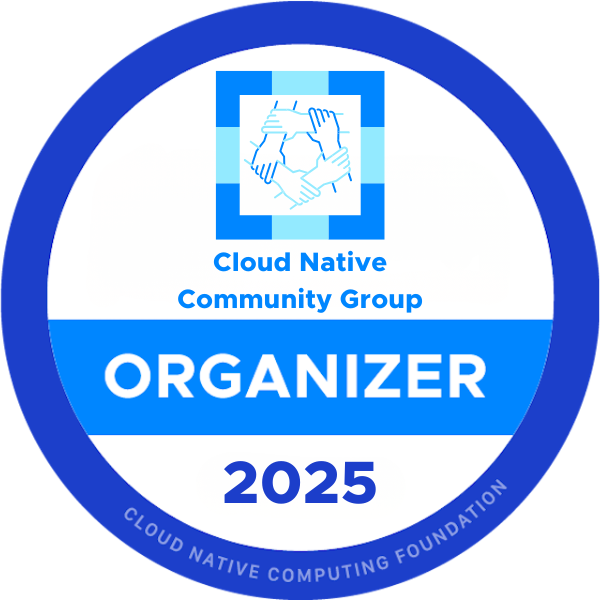 Organizer - 2025 Cloud Native Community Group badge