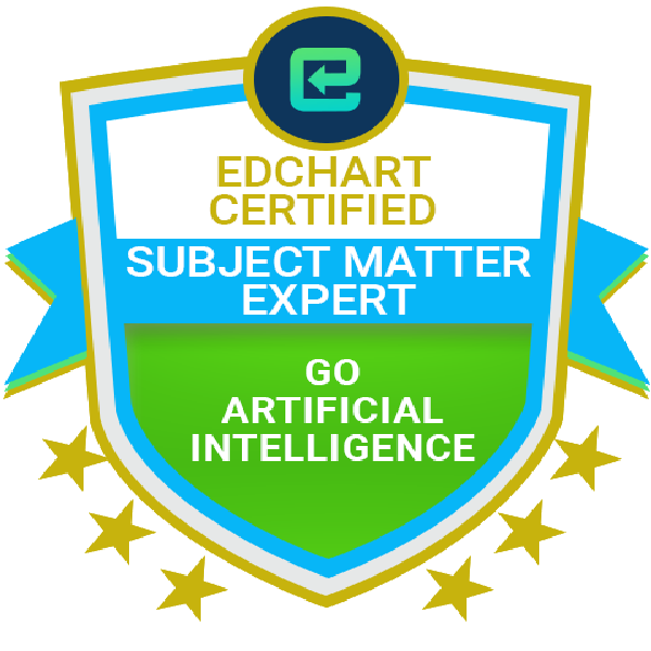 Edchart Certified GO Artificial Intelligence Subject Matter Expert