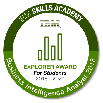 Business Intelligence Analyst - Explorer Award for Students 2018