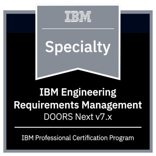 IBM Engineering Requirements Management DOORS Next v7.x Specialty Credly