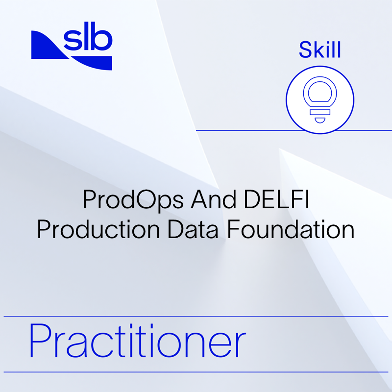 ProdOps And DELFI Production Data Foundation - Practitioner