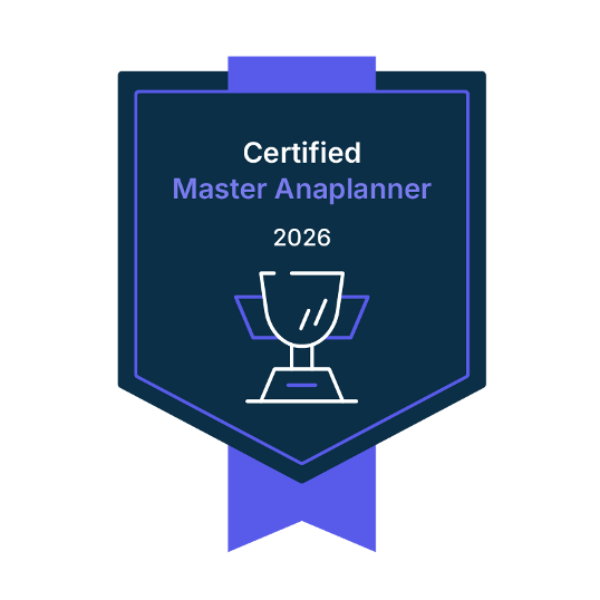 Certified Master Anaplanner Badge 2026