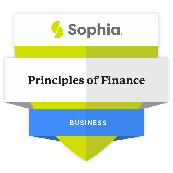 Principles of Finance (FIN1001 - 2020)