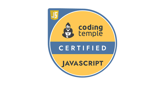 JavaScript Certified - Credly