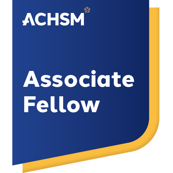 ACHSM Associate Fellow - Credly