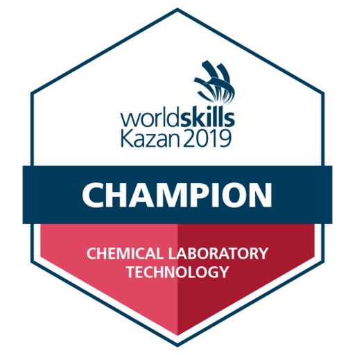 WorldSkills Kazan 2019 Champion Chemical Laboratory Technology Credly