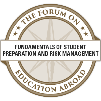 Competency: Fundamentals of Student Preparation and Risk Management in Education Abroad