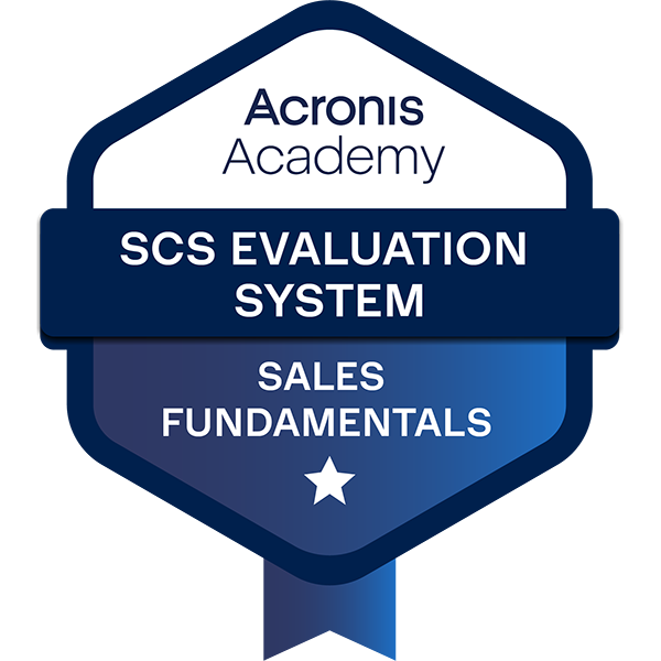 SCS Evaluation System Sales Fundamentals