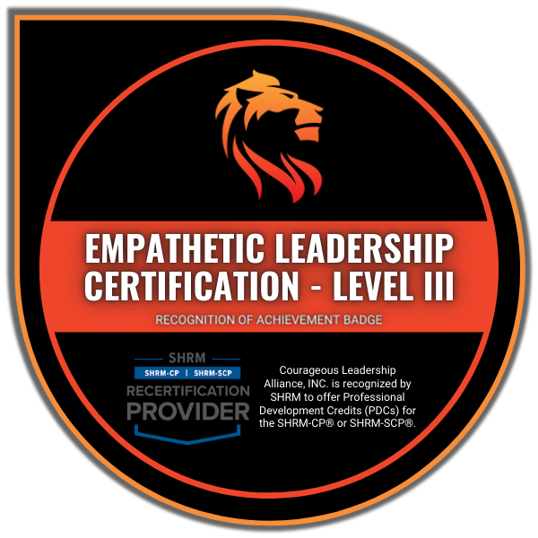 Empathetic Leadership Certificate Program - LEVEL III