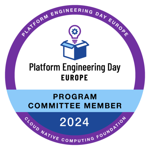 Platform Engineering Day Europe 2024 Program Committee Member Badge ...