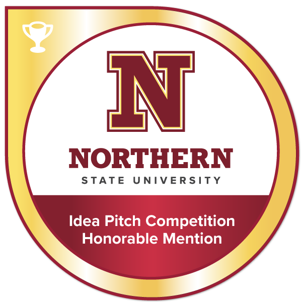 Idea Pitch Competition Honorable Mention 2025 – Northern State University