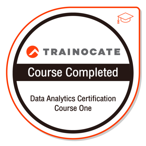 Data Analytics Certification Course One - Credly