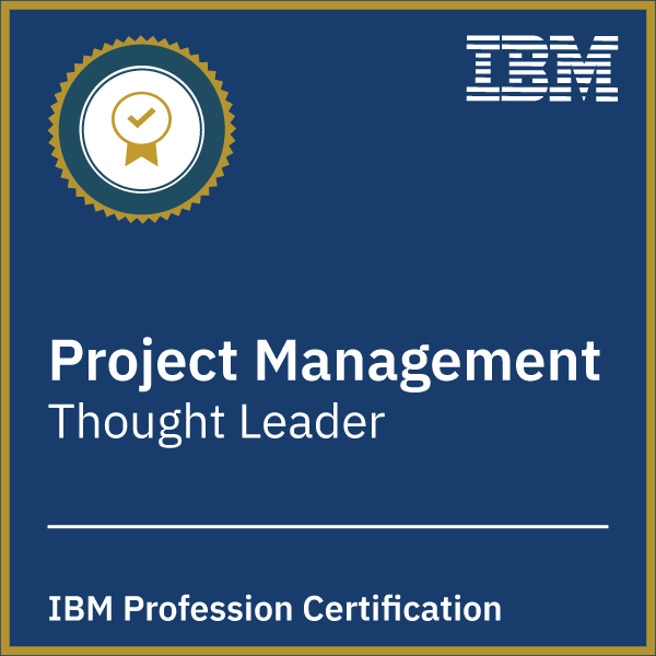 IBM Thought Leader Project Manager
