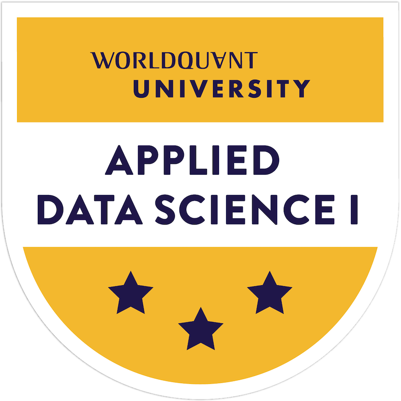 Applied Data Science I: Scientific Computing & Python (with honors)