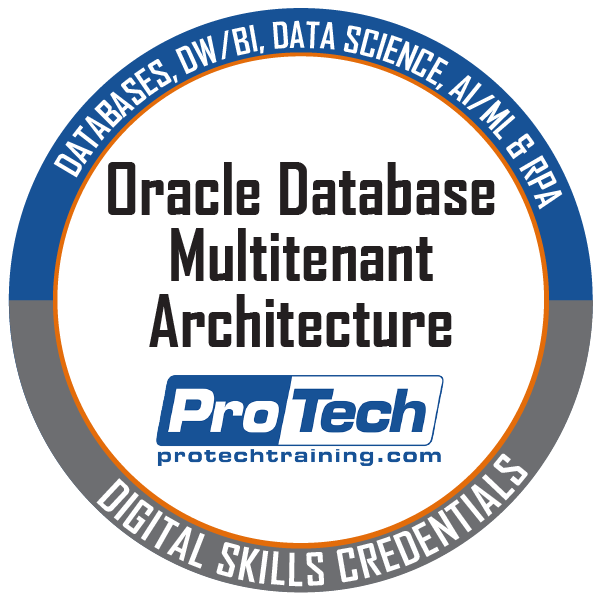 Oracle database multitenant architecture credly