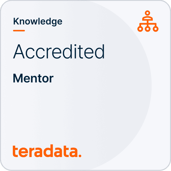 Teradata Accredited Mentor Badge