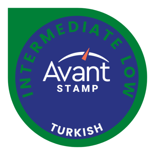 Avant Turkish Proficiency Test in Speaking and Writing: Intermediate ...