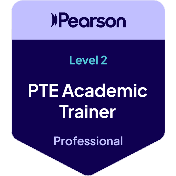 PTE Academic Trainer: Professional