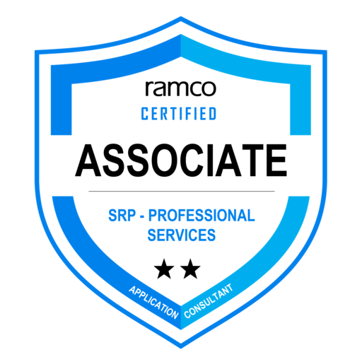 Ramco SRP L2 Certified Associate In Professional Services Credly
