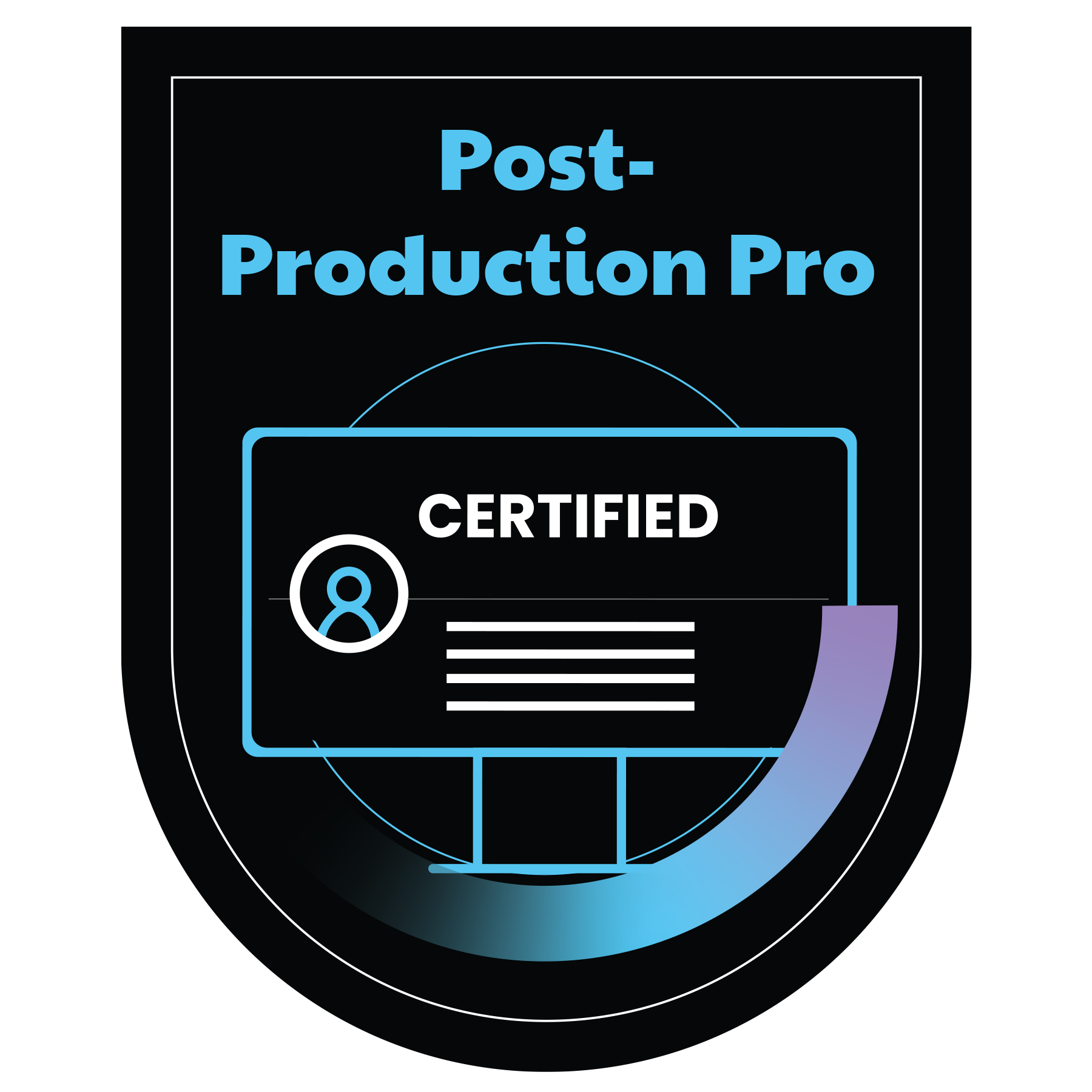FCP Certified PostProductionPro Credly