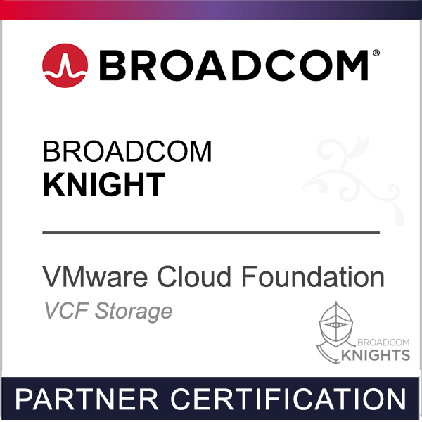 Broadcom Knight - VCF Storage badge
