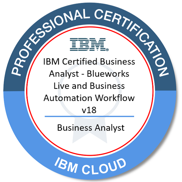 IBM Certified Business Analyst - Blueworks Live and Business Automation Sns-Brigh10