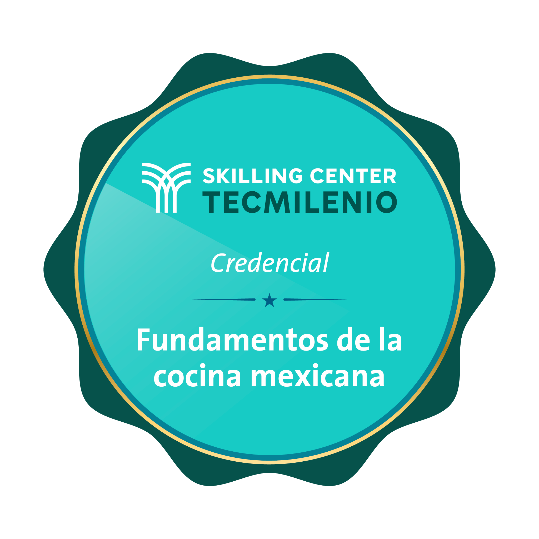 Credencial Fundamentos de la cocina mexicana