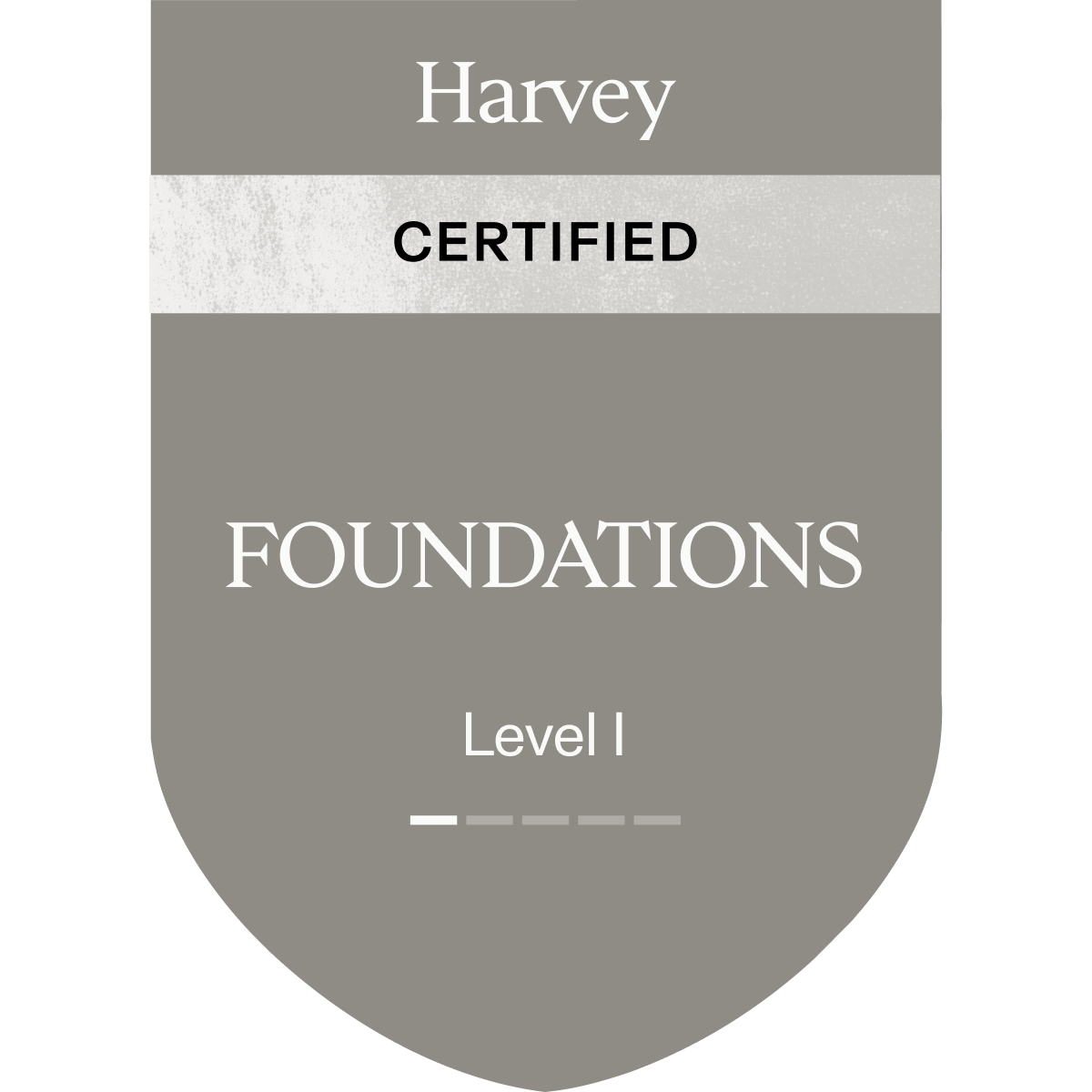 Harvey Level 1 Foundations