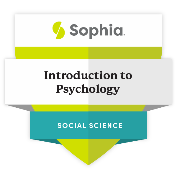 Introduction to Psychology (PSY1001)