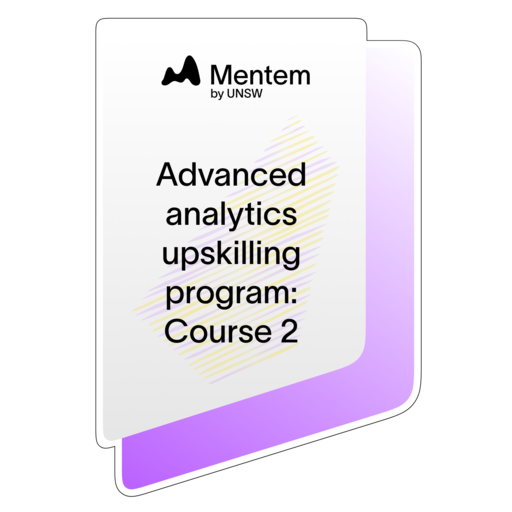 Advanced analytics upskilling program: Course 2 - Credly