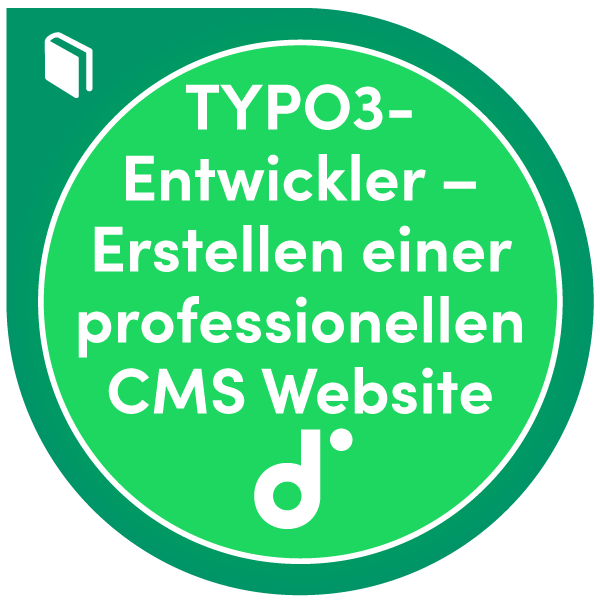 Kursteilnahme: TYPO3-Entwickler – Erstellen einer professionellen CMS Website