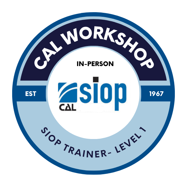 CAL Workshop - SIOP Trainer Level 1 (In-Person)