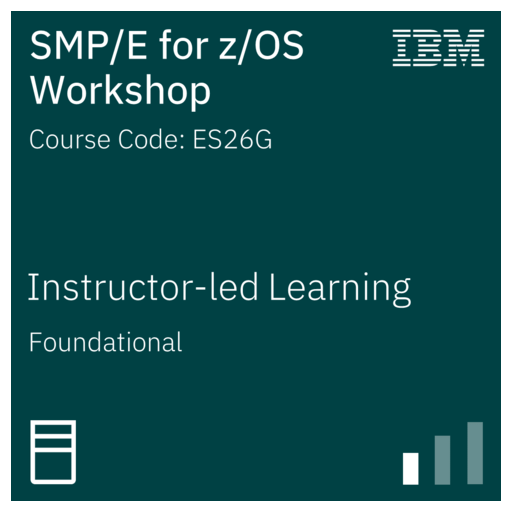 SMP/E for z/OS Code ES26G Credly