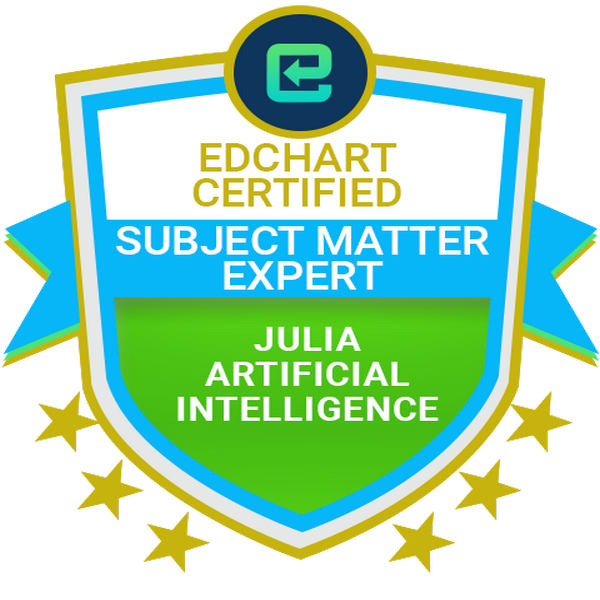 Edchart Certified Julia Artificial Intelligence Subject Matter Expert