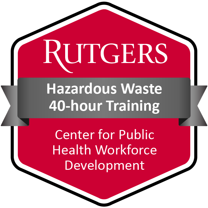 40-hour Hazardous Waste Training - 29 CFR 1910.120(e)(3)