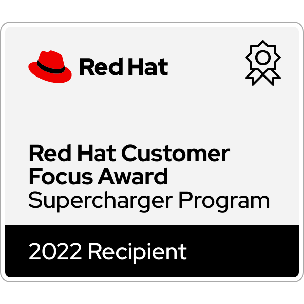 2022 Red Hat Customer Focus Award Winner