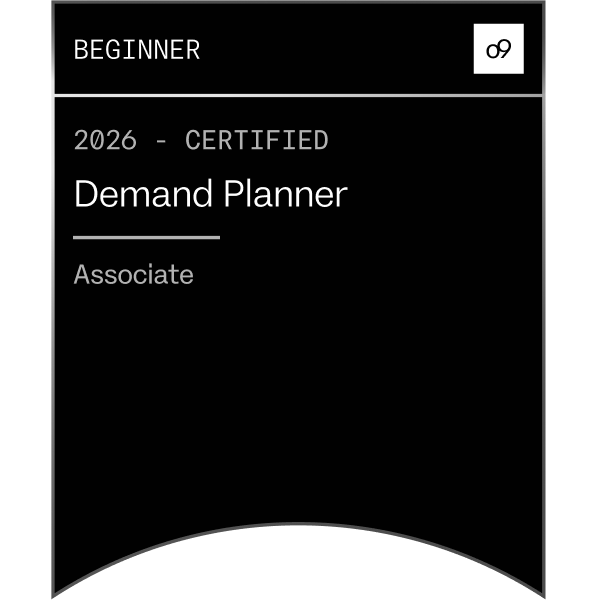 Demand Planner Associate