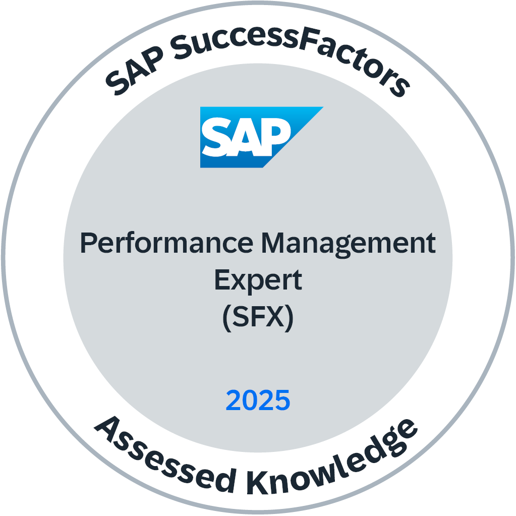 SAP Product Knowledge 2025 - SAP SuccessFactors Performance Management Expert (SFX)