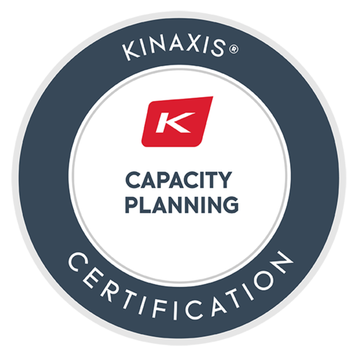 Kinaxis Capacity Planning (Constraints) Application Specialist - Credly