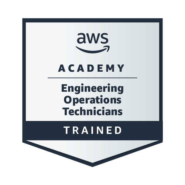 AWS Academy Graduate - Engineering Operations Technicians - Training Badge