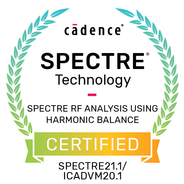 Spectre RF Analysis Using Harmonic Balance vSPECTRE21.1/ICADVM20.1 Exam
