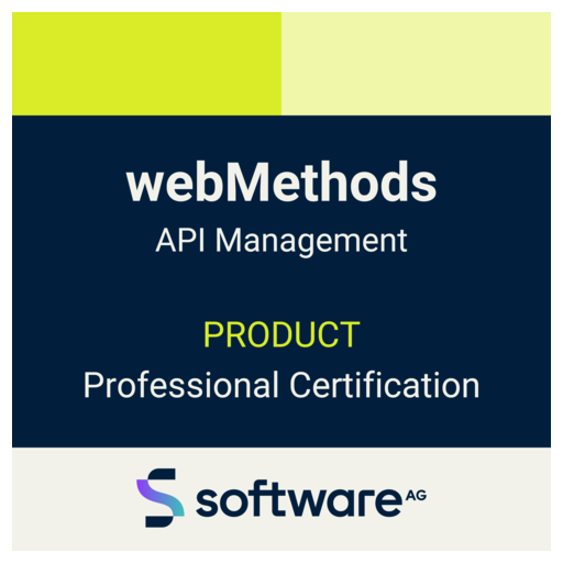 Software AG Certified API Management Professional - Credly