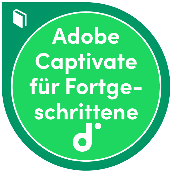 Kursteilnahme: Adobe Captivate für Fortgeschrittene