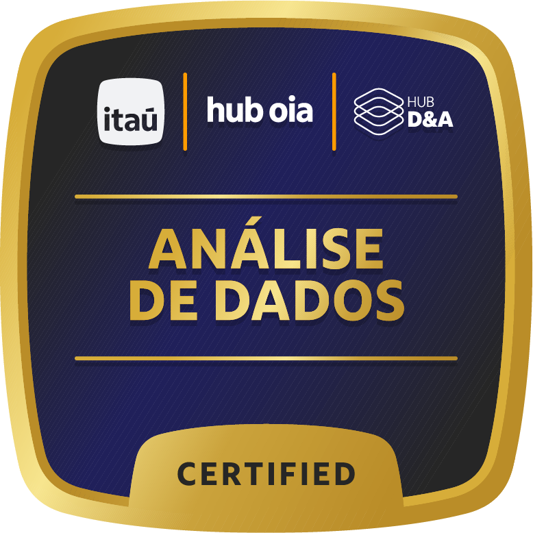 Certificado Análise de Dados