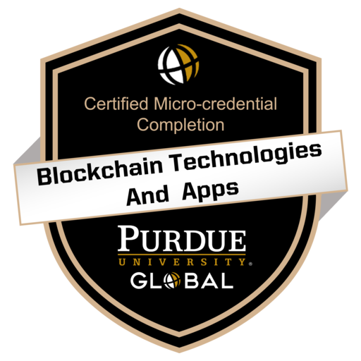 Blockchain Technologies and Apps Micro-credential - Credly