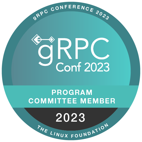 Program Committee Member: gRPC Conference 2023