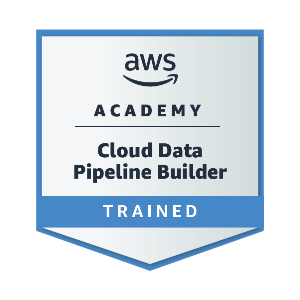 AWS Academy Graduate - Cloud Data Pipeline Builder - Training Badge