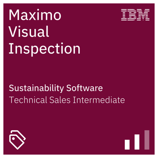 Maximo Visual Inspection Technical Sales Intermediate - Credly