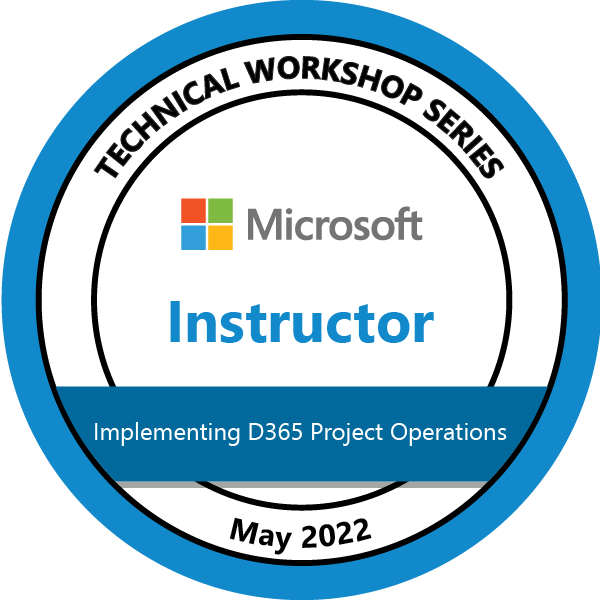 Implementing Microsoft Dynamics 365 Project Operations—Instructor