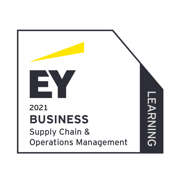 EY Business - Supply Chain & Operations Management - Learning (2021)